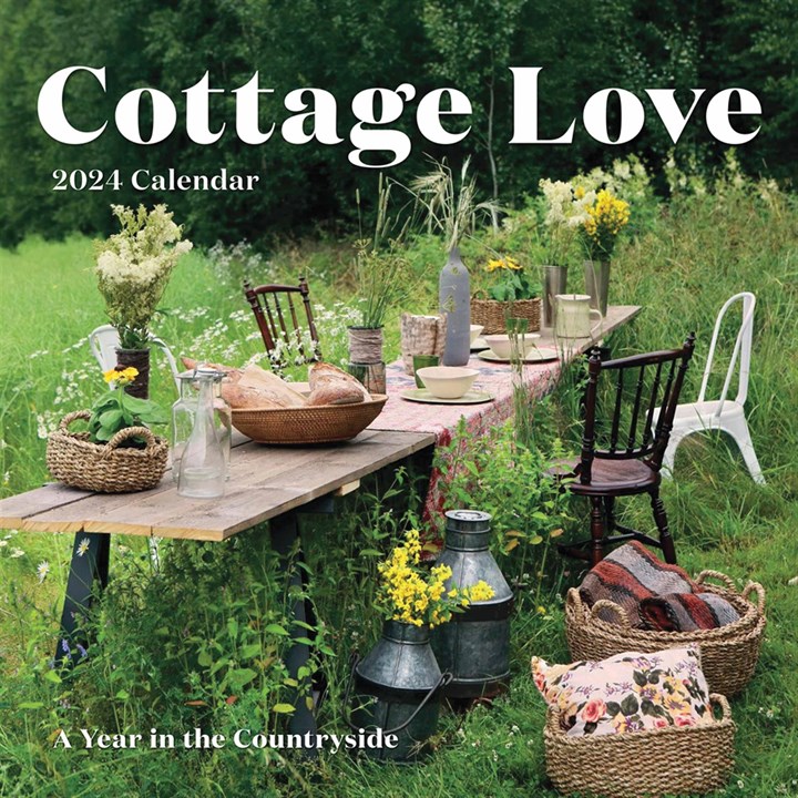 Cottage Love Calendar 2024
