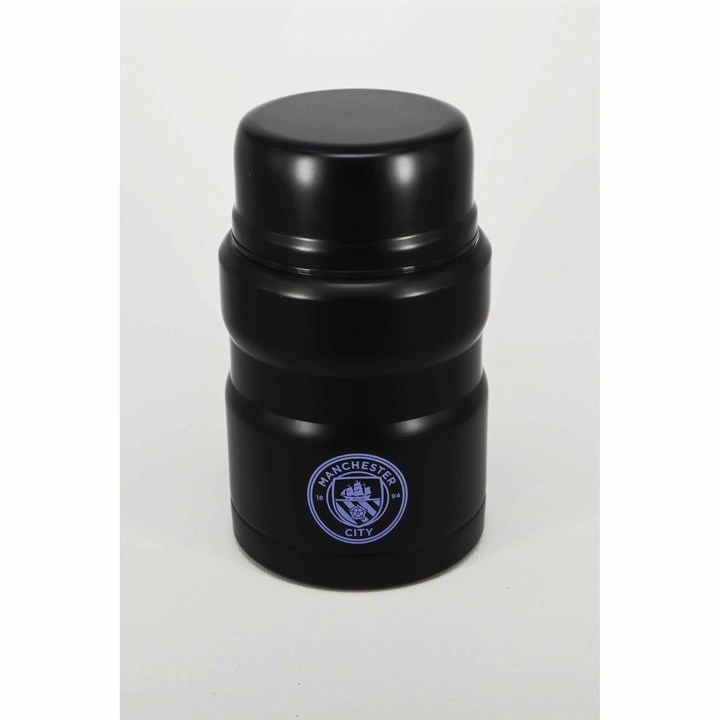 Manchester City FC Hot & Cold Flask with Spoon