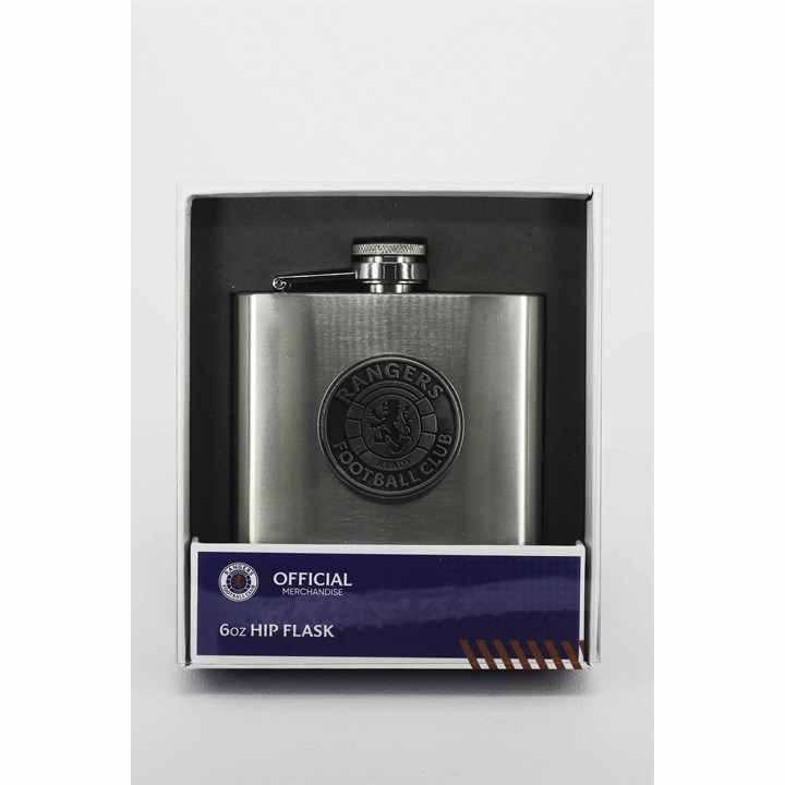Rangers FC Stainless Steel Hip Flask