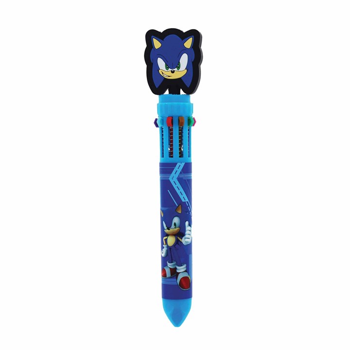 Sonic The Hedgehog Multi Colour Pen