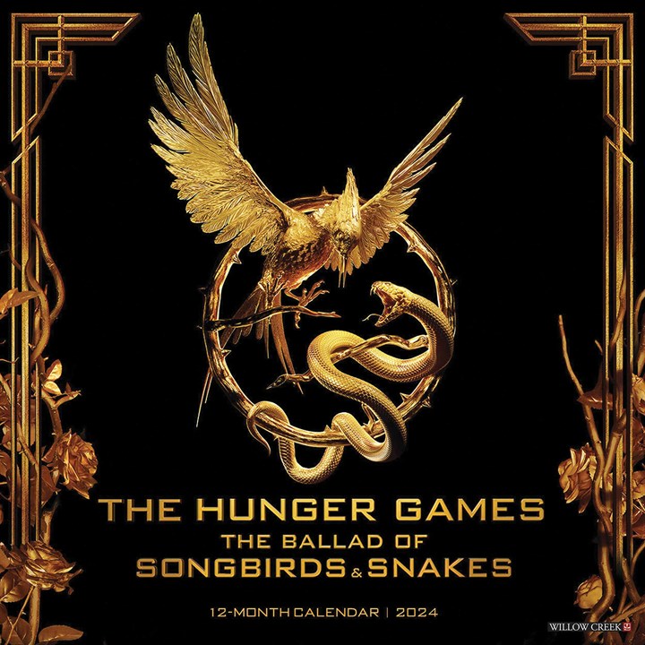 Hunger Games, The Ballad of Songbirds & Snakes Calendar 2024