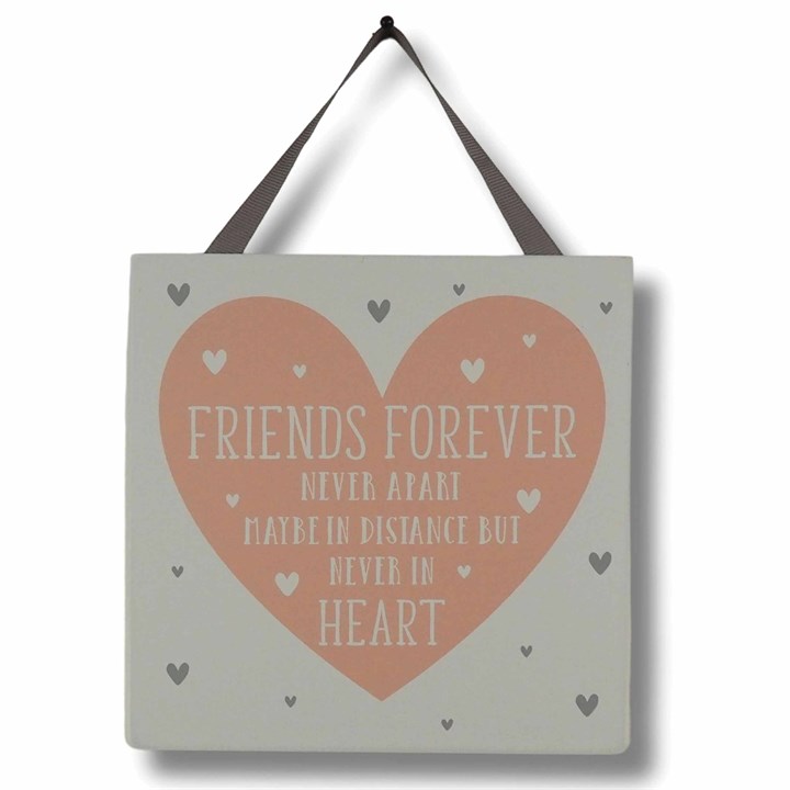 Friends Forever - Hanging Plaque