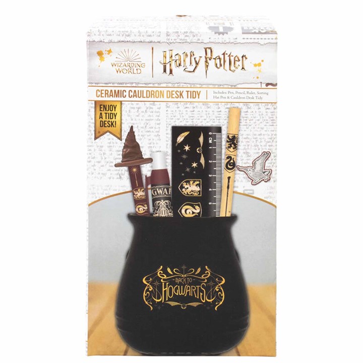 Hary Potter, Ceramic Cauldron Filled Desk Tidy