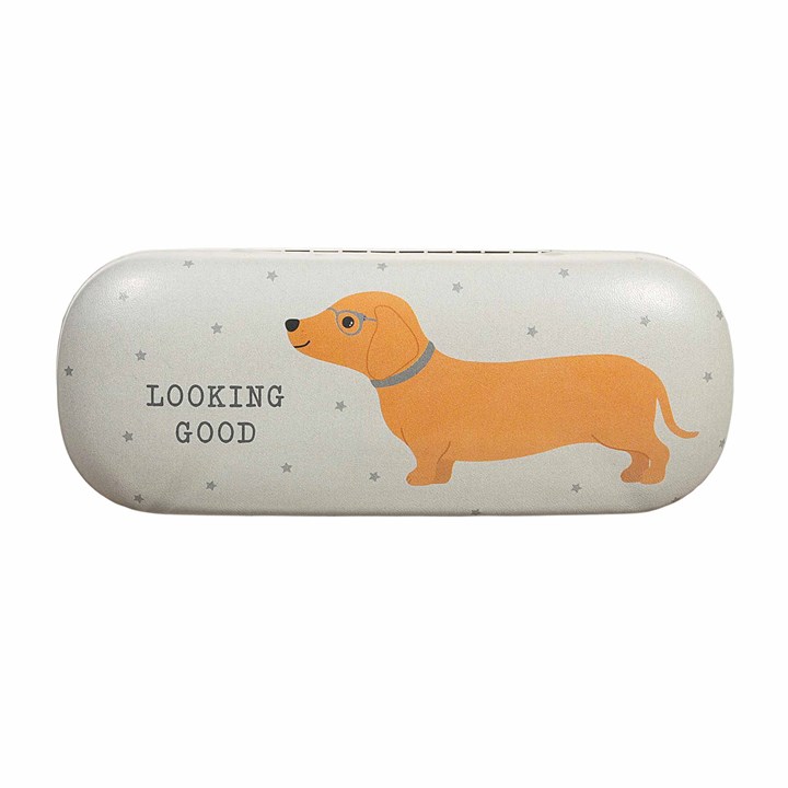 Dachshund Looking Good Glasses Case