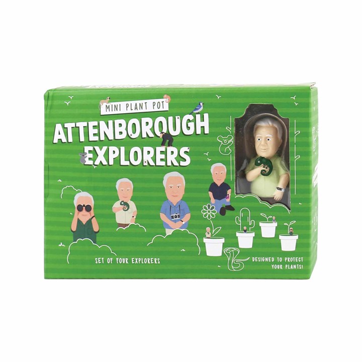 Mini Plant Pot Attenborough Explorers Set