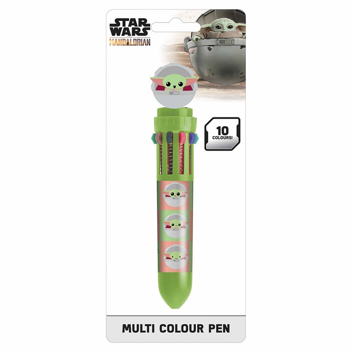 Disney Star Wars, The Mandalorian Multi Coloured Pen