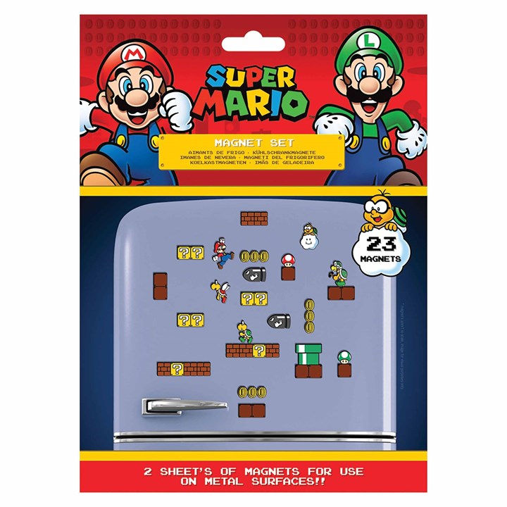 Super Mario Magnet Set