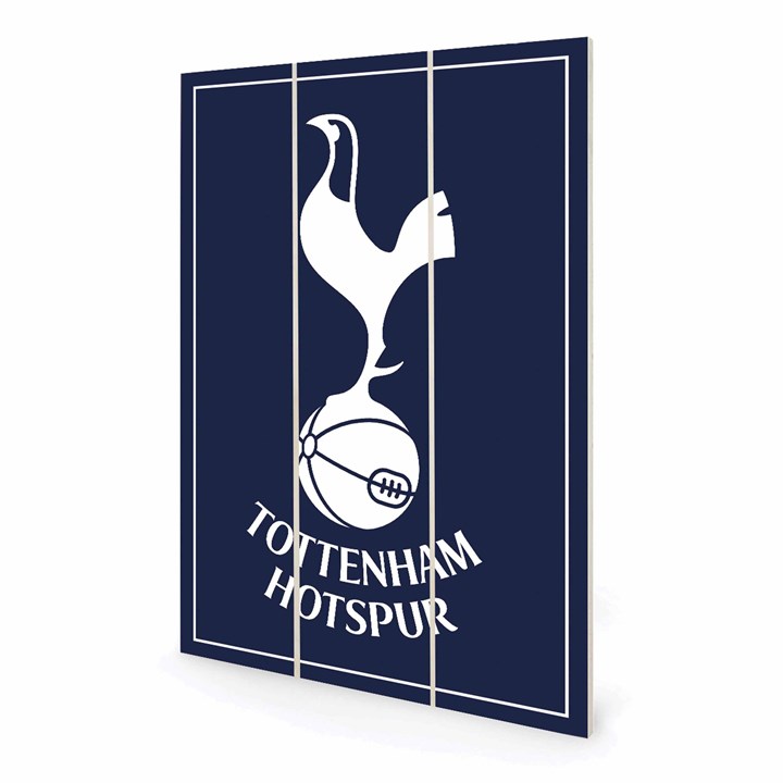 Tottenham Hotspur FC Crest Wooden Panel