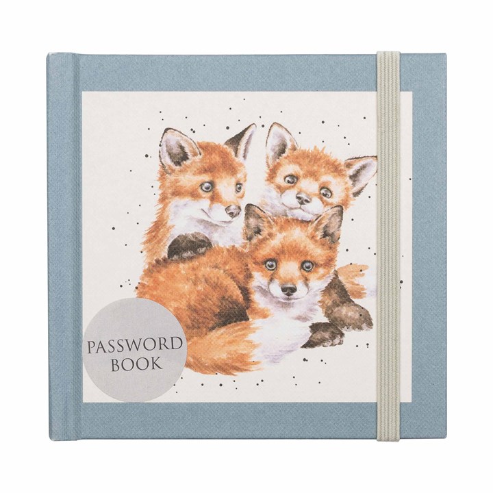 Wrendale Designs, Snug As A Cub Fox Password Book