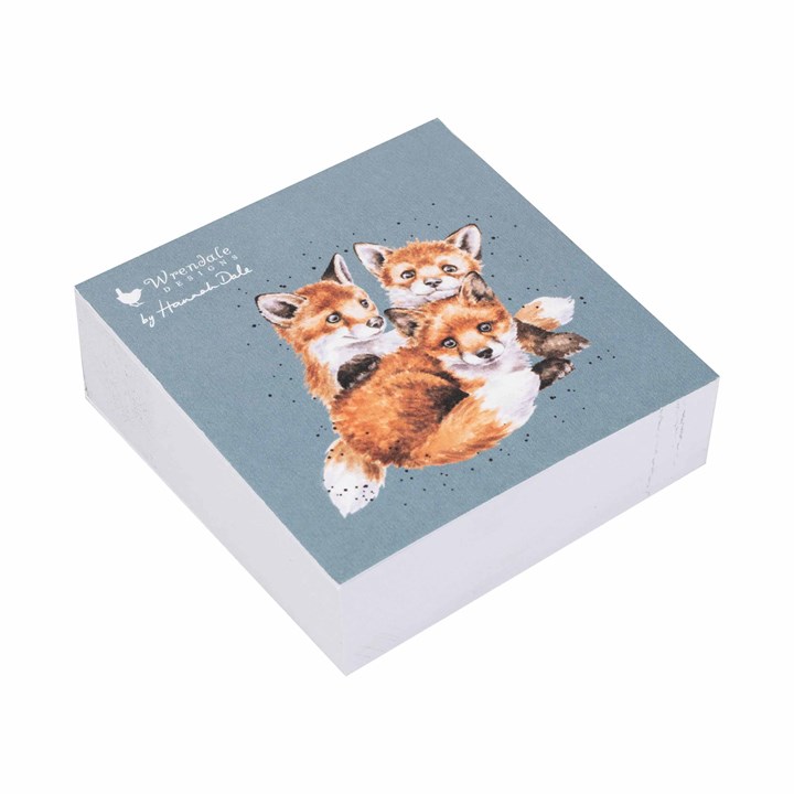 Wrendale Designs, Snug As A Cub Fox Sticky Notes