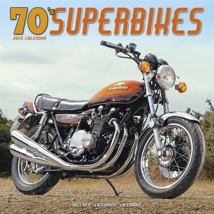 70's Superbikes Calendar 2025
