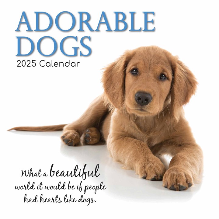 Adorable Dogs Calendar 2025