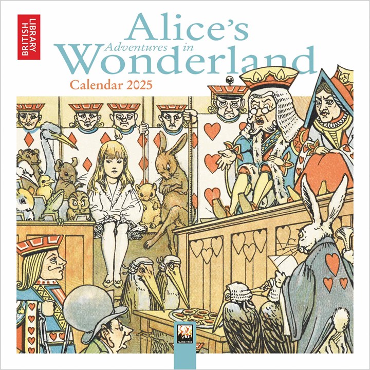 Lewis Carroll, Alice In Wonderland Mini Calendar 2025
