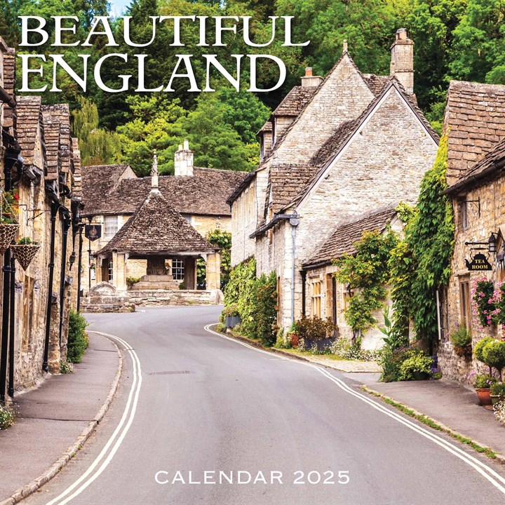 Beautiful England Calendar 2025