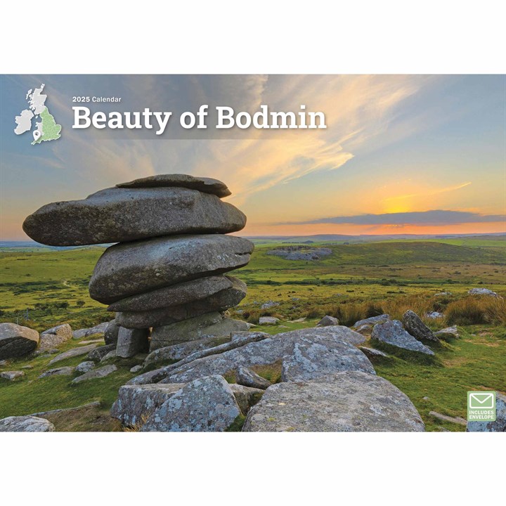 Beauty Of Bodmin A4 Calendar 2025