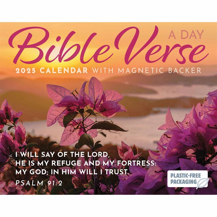 Bible Verse A Day Mini Desk Calendar 2025