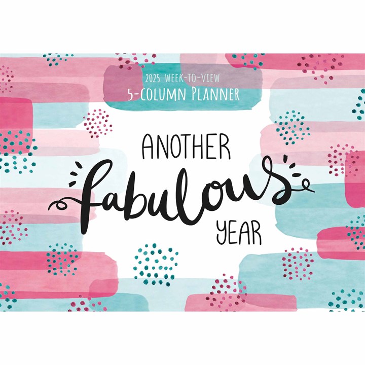 Another Fabulous Year A4 Family Planner 2025