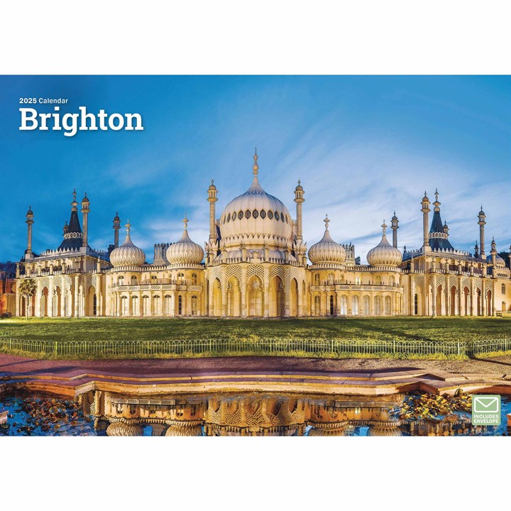 Brighton A4 Calendar 2025