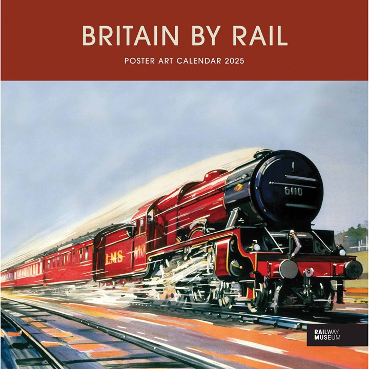 Railway Museum, Britain By Rail Calendar 2025
