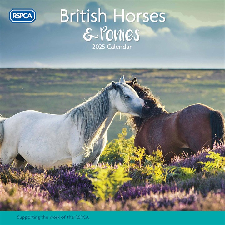 RSPCA, British Horses & Ponies Calendar 2025