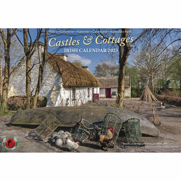 Castles & Cottages Ireland A4 Calendar 2025