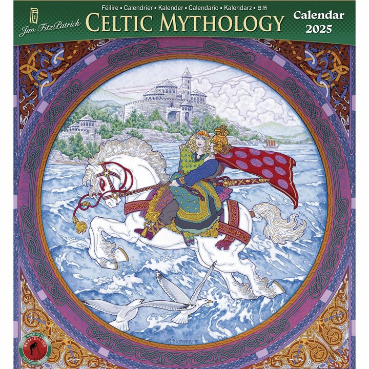Jim Fitzpatrick, Celtic Mythology Calendar 2025
