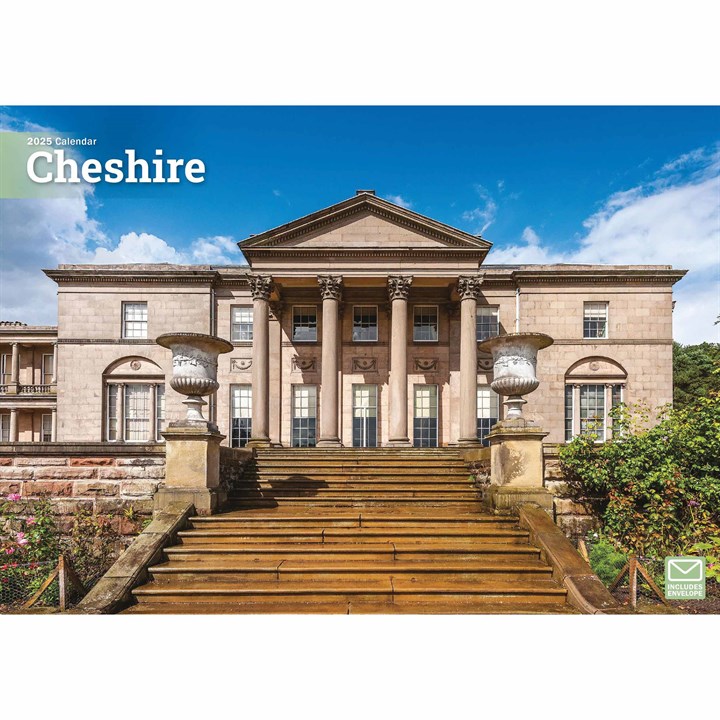 Cheshire A4 Calendar 2025