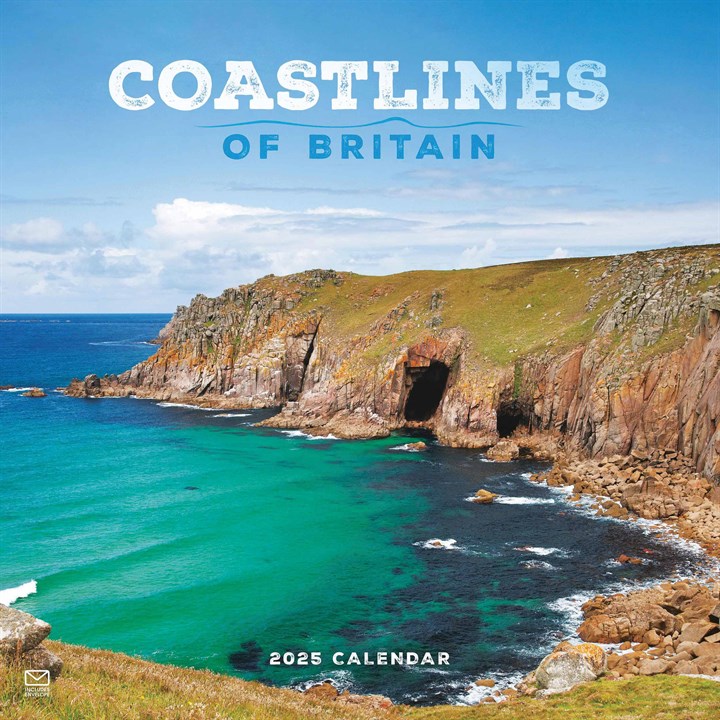 Coastlines Of Britain Calendar 2025