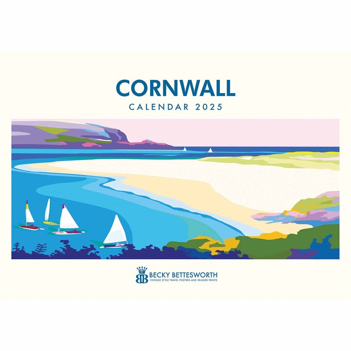 Becky Bettesworth, Cornwall A4 Calendar 2025