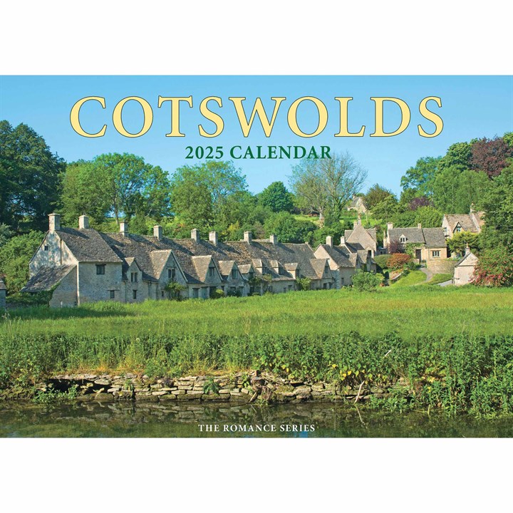 Romance Of The Cotswolds A4 Calendar 2025