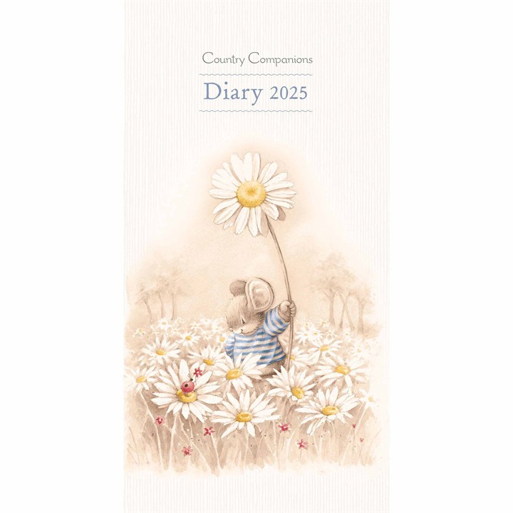 Country Companions Slim Diary 2025