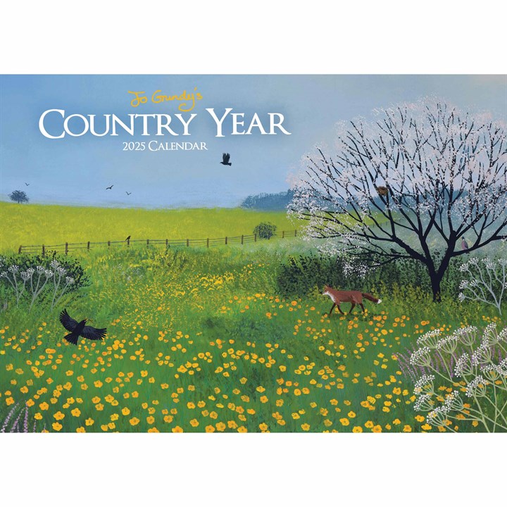 Jo Grundy, Country Year A4 Calendar 2025