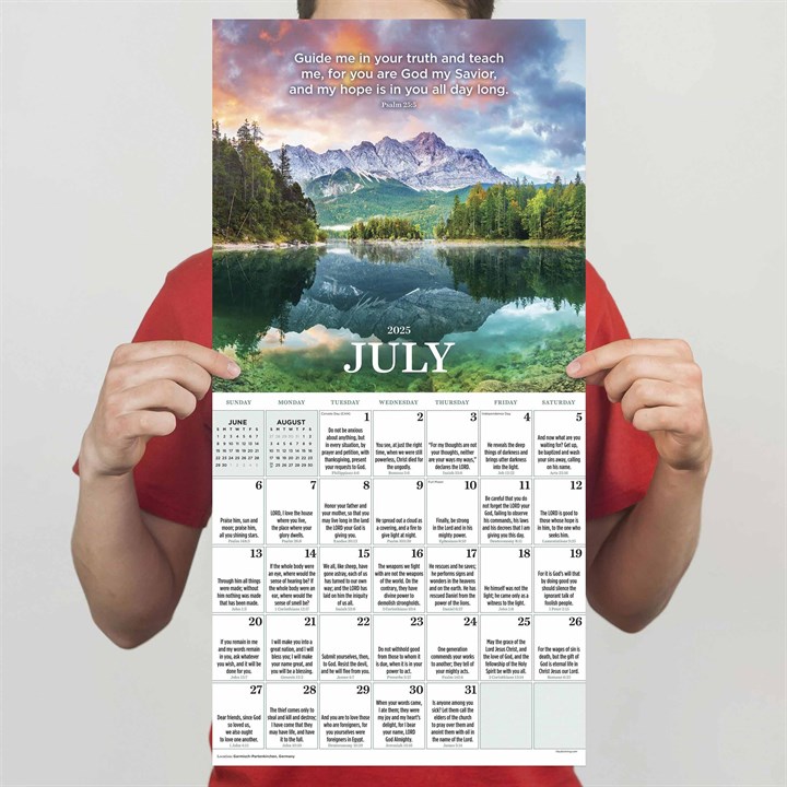 Daily Verse Calendar 2025
