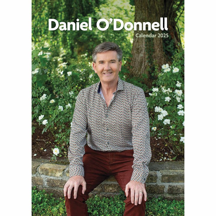 Daniel O'Donnell A3 Calendar 2025