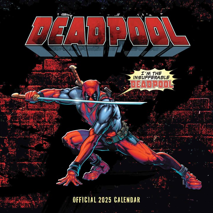 Disney, Marvel Deadpool Calendar 2025