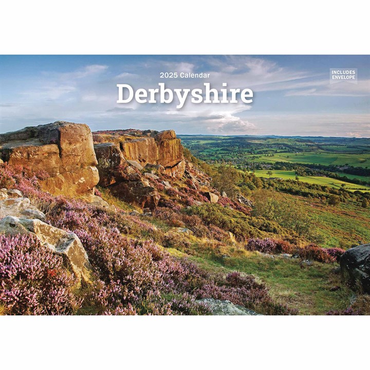 Derbyshire A5 Calendar 2025