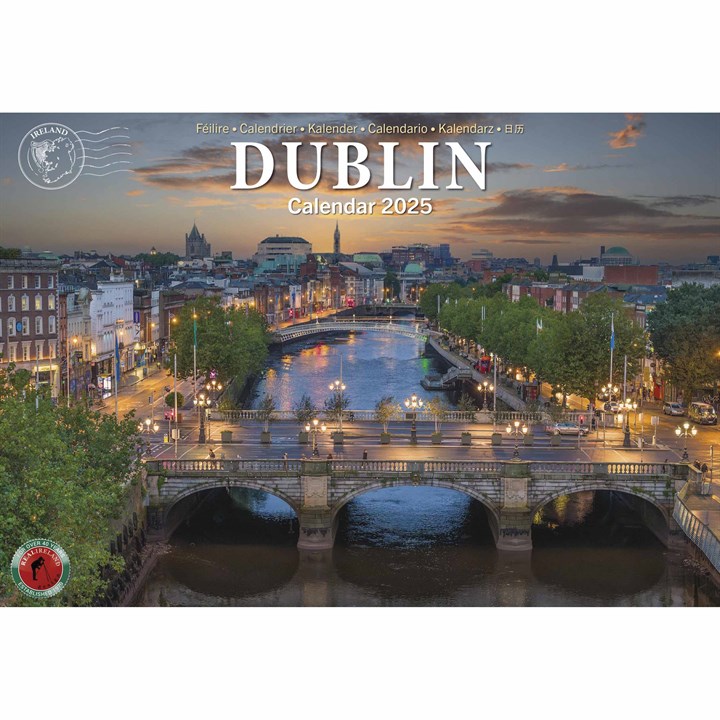 Dublin A4 Calendar 2025