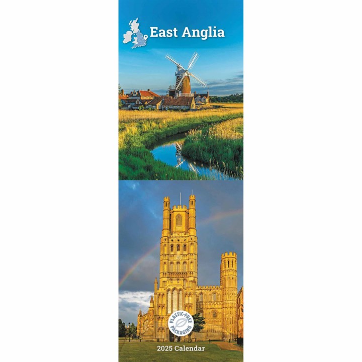 East Anglia Slim Calendar 2025