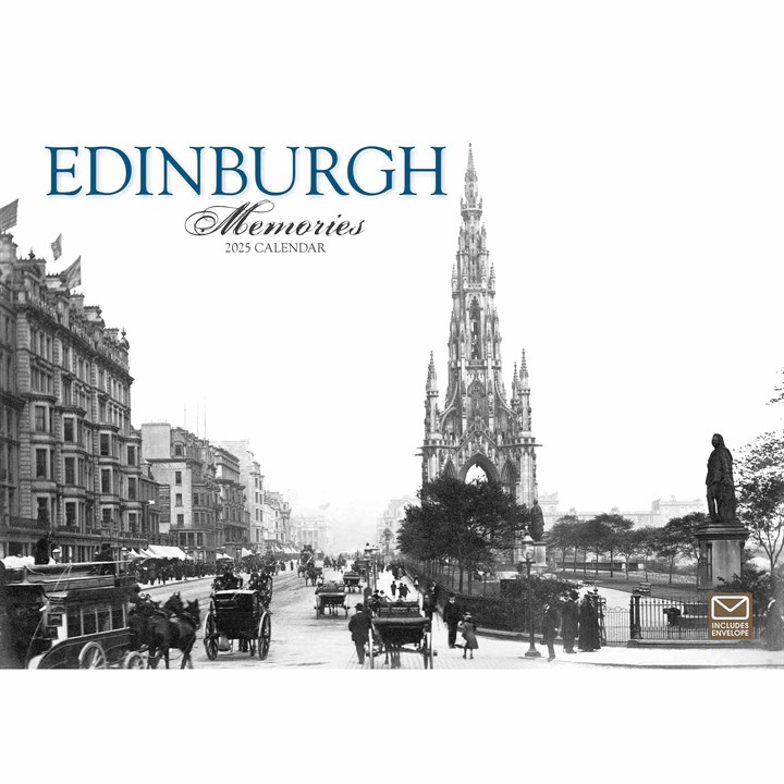 Edinburgh Memories A4 Calendar 2025