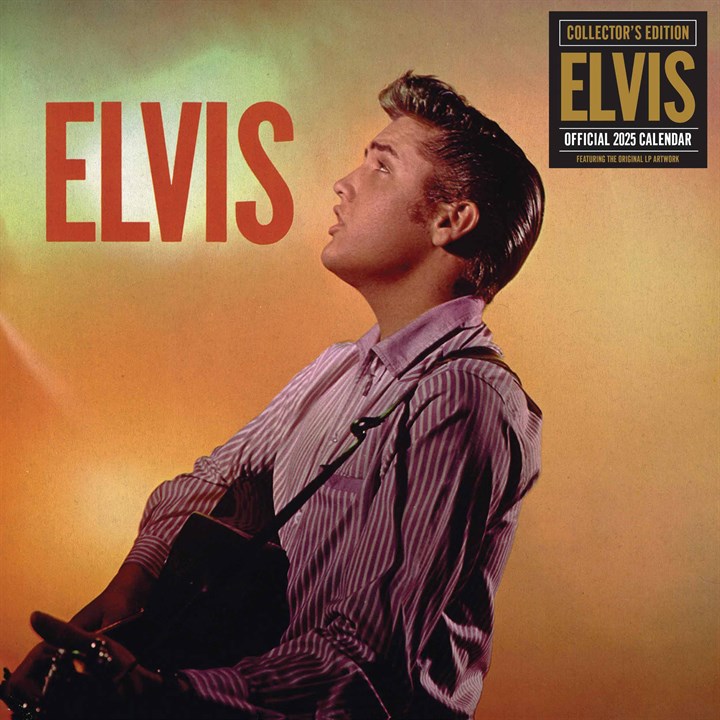 Elvis Presley, Elvis Golden Records Collector's Edition Calendar 2025