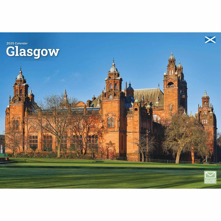 Glasgow A4 Calendar 2025
