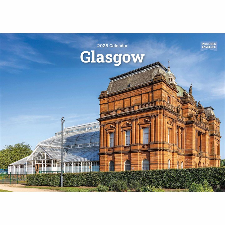 Glasgow A5 Calendar 2025