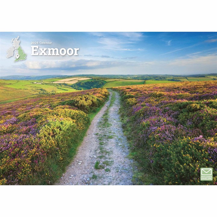 Exmoor A4 Calendar 2025