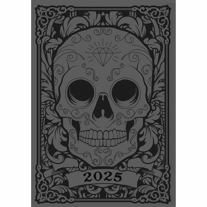 Skull A5 Diary 2025
