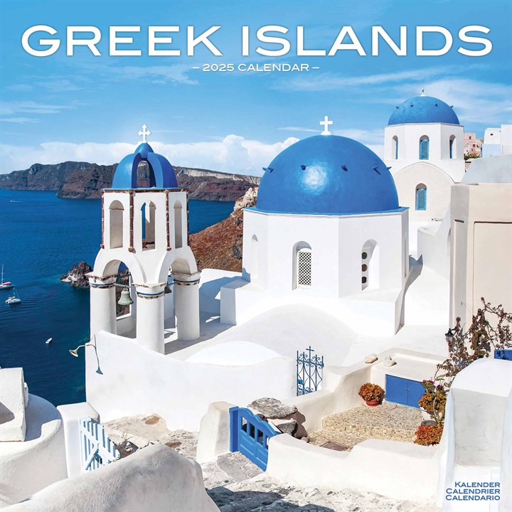 Greek Islands Calendar 2025