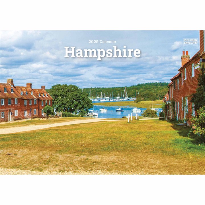Hampshire A5 Calendar 2025