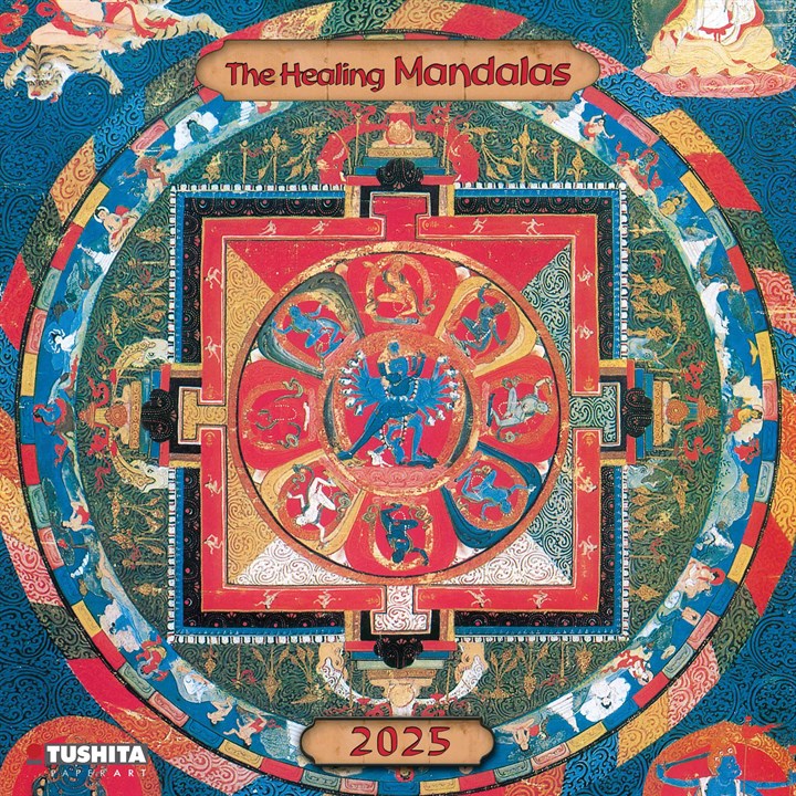 Healing Mandalas Calendar 2025