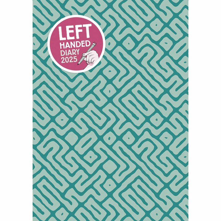 Left-Handed A5 Diary 2025