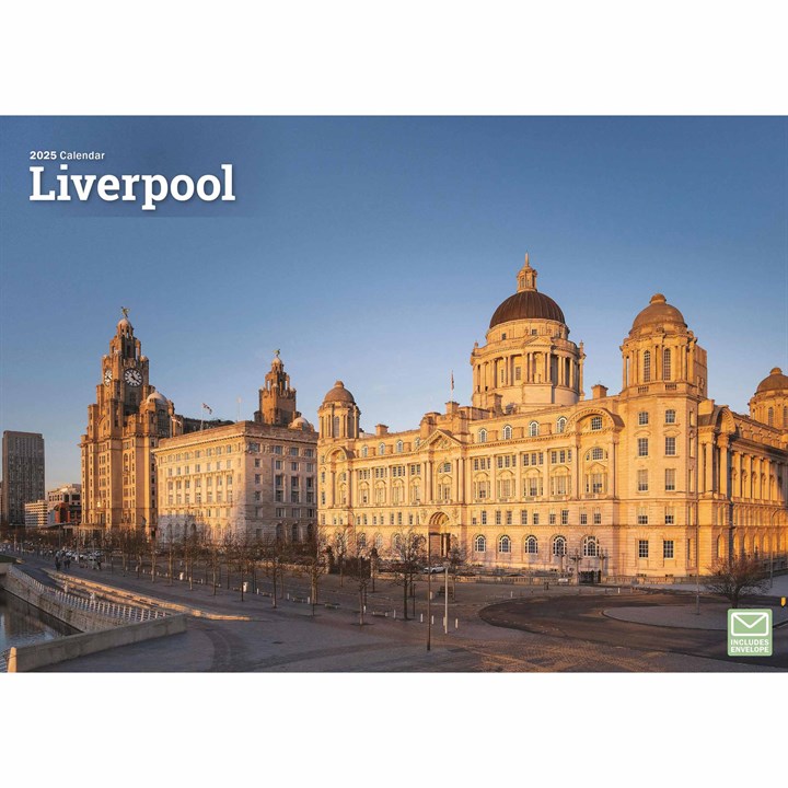 Liverpool A4 Calendar 2025