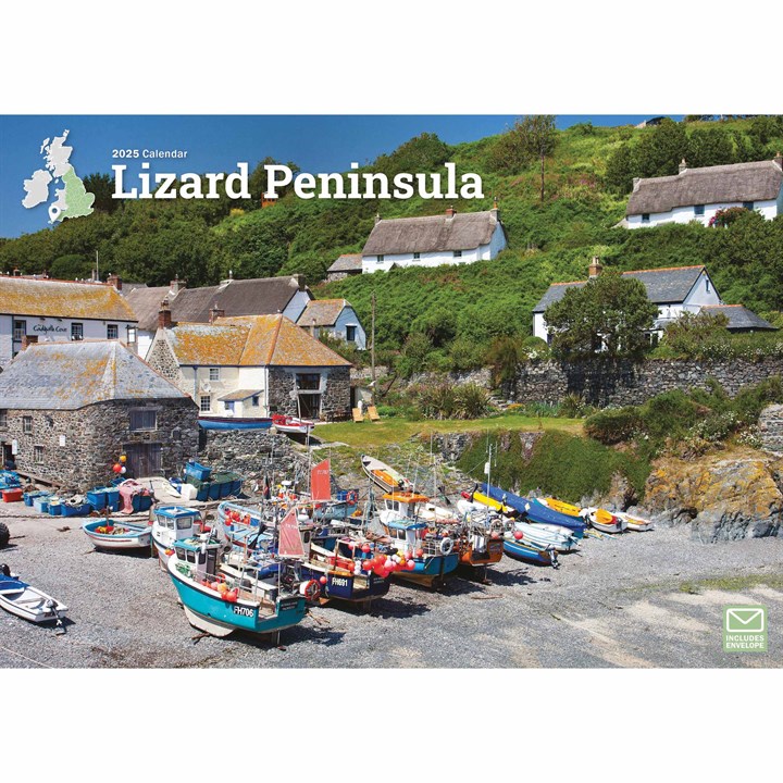 Lizard Peninsula A4 Calendar 2025